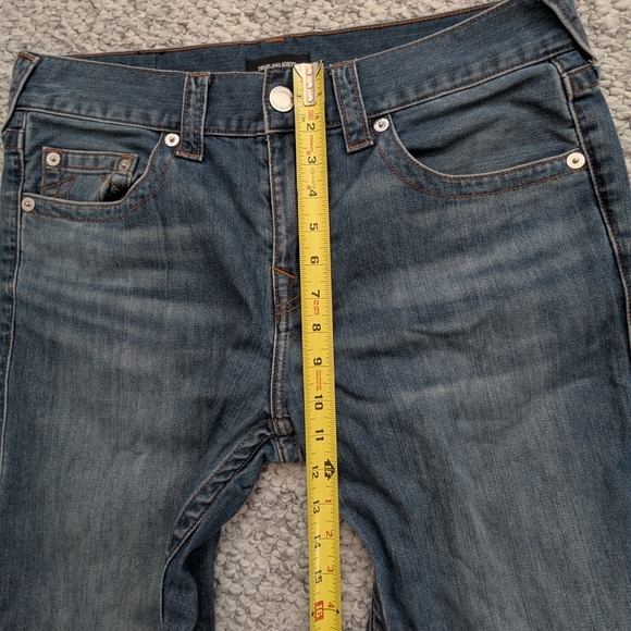 True Religion Men's (Size 32W) Light Blue Denim Jeans - Picture 16 of 16